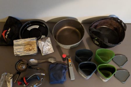 Everything I pack in my GSI Outdoors Pinnacle Backcountry Cookset